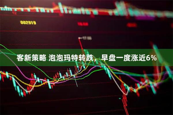 客新策略 泡泡玛特转跌，早盘一度涨近6%